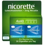 nicorette Lutschtablette freshmint 2 mg Nikotin 160 St