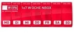 WEPA 1x7 Wochenbox UV-Schutz+ pink 1 St