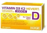 VITAMIN D3 K2 Hevert+Calcium u.Magnes.2000 IE Kps. 120 St