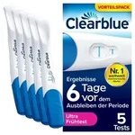 CLEARBLUE Schwangerschaftstest fr&uuml;he Erkennung 5 St