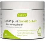 NUPURE colon pure transit pulver flohsamenschalen 180 g