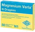 MAGNESIUM VERLA N Dragees 50 St