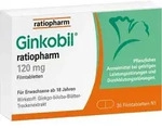 GINKOBIL-ratiopharm 120 mg Filmtabletten 30 St