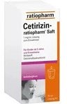 CETIRIZIN-ratiopharm Saft 75 ml