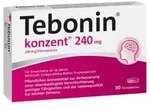 TEBONIN konzent 240 mg Filmtabletten 30 St