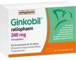 GINKOBIL-ratiopharm 240 mg Filmtabletten 60 St