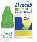 Livocab&reg; direkt Augentropfen bei Allergie 4 ml