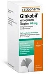 GINKOBIL-ratiopharm Tropfen 40 mg 100 ml