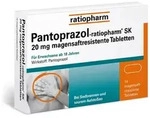 Pantoprazol-ratiopharm&reg; SK 20 mg bei Sodbrennen 14 St