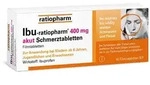 IBU-RATIOPHARM 400 mg akut Schmerztbl.Filmtabl. 10 St