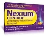 NEXIUM Control 20 mg magensaftresistente Tabletten 14 St