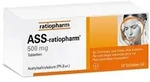 ASS-ratiopharm 500 mg Tabletten 50 St