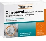 OMEPRAZOL-ratiopharm SK 20 mg magensaftr.Hartkaps. 7 St