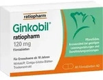 GINKOBIL-ratiopharm 120 mg Filmtabletten 60 St