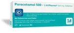 PARACETAMOL 500-1A Pharma Tabletten 10 St