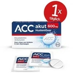 ACC&reg; akut 600 mg bei Husten - nur 1 Brausetablette t&auml;glich 20 St