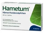HAMETUM H&auml;morrhoiden Z&auml;pfchen 10 St