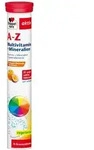 DOPPELHERZ A-Z Multivitamin+Mineralien Brausetabl. 15 St