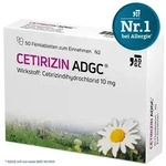 CETIRIZIN ADGC Filmtabletten 50 St