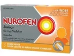 NUROFEN Junior 60 mg Ibuprofen Z&auml;pfchen bei Fieber & Schmerzen 10 St