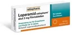 LOPERAMID-ratiopharm akut 2 mg Filmtabletten 10 St
