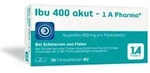 IBU 400 akut-1A Pharma Filmtabletten 30 St