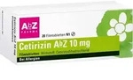 CETIRIZIN AbZ 10 mg Filmtabletten 20 St