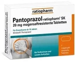 Pantoprazol-ratiopharm&reg; SK 20 mg bei Sodbrennen 7 St