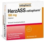 HERZASS-ratiopharm 100 mg Tabletten 100 St