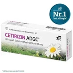 CETIRIZIN ADGC Filmtabletten 20 St