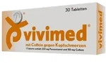 VIVIMED mit Coffein gegen Kopfschmerzen Tabletten 30 St