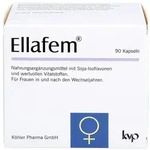 ELLAFEM + Omega 3 + Vitamin B6 + Soja-Isoflavonen & Nachtkerzen&ouml;l 90 St