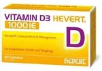 VITAMIN D3 HEVERT 1000 I.E. Tabletten 100 St