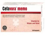 CEFAVORA memo Weichgelatinekapseln 90 St