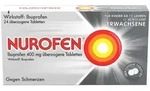 NUROFEN Ibuprofen 400mg &uuml;berzogene Tablette bei Kopfschmerzen 24 St
