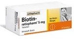 BIOTIN-RATIOPHARM 5 mg Tabletten 90 St
