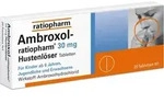 AMBROXOL-ratiopharm 30 mg Hustenl&ouml;ser Tabletten 20 St