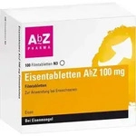 EISENTABLETTEN AbZ 100 mg Filmtabletten 100 St