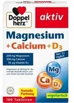 DOPPELHERZ Magnesium + Calcium + D3 Tabletten 100 St