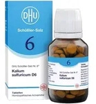 DHU Sch&uuml;&szlig;ler-Salz Nr. 6 Kalium sulfuricum D6 Tabletten 200 St