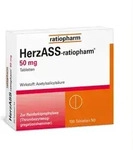 HERZASS-ratiopharm 50 mg Tabletten 100 St
