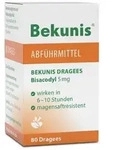 BEKUNIS Dragees Bisacodyl 5 mg magensaftres.Tabl. 80 St