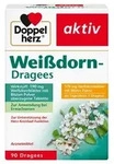 DOPPELHERZ Wei&szlig;dorn Dragees 90 St