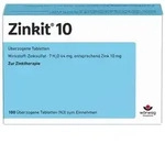 ZINKIT 10 &uuml;berzogene Tabletten 100 St