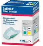 CUTIMED Siltec Sorbact B PU-Verb.12,5x12,5cm 12 St
