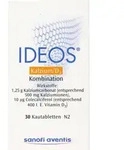 IDEOS 500 mg/400 I.E. Kautabletten 30 St