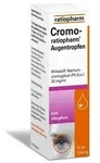 CROMO-RATIOPHARM Augentropfen 10 ml