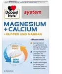 DOPPELHERZ Magnesium+Calc.+Kupfer+Mangan syst.Tab. 60 St