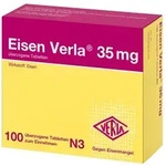 EISEN VERLA 35 mg &uuml;berzogene Tabletten 100 St