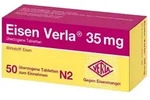 EISEN VERLA 35 mg &uuml;berzogene Tabletten 50 St